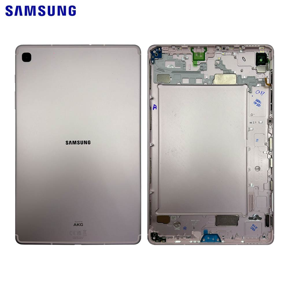 Vitre arrière Galaxy Tab S6 Lite 2024 4G – Rose or – Original Samsung (Service Pack)