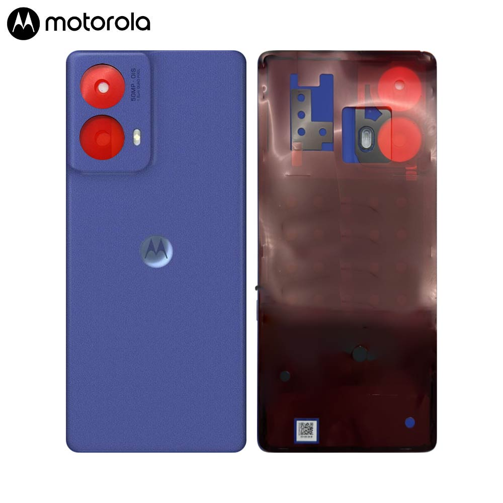 Vitre arrière Motorola Moto G85 5G – Bleu cobalt – Original