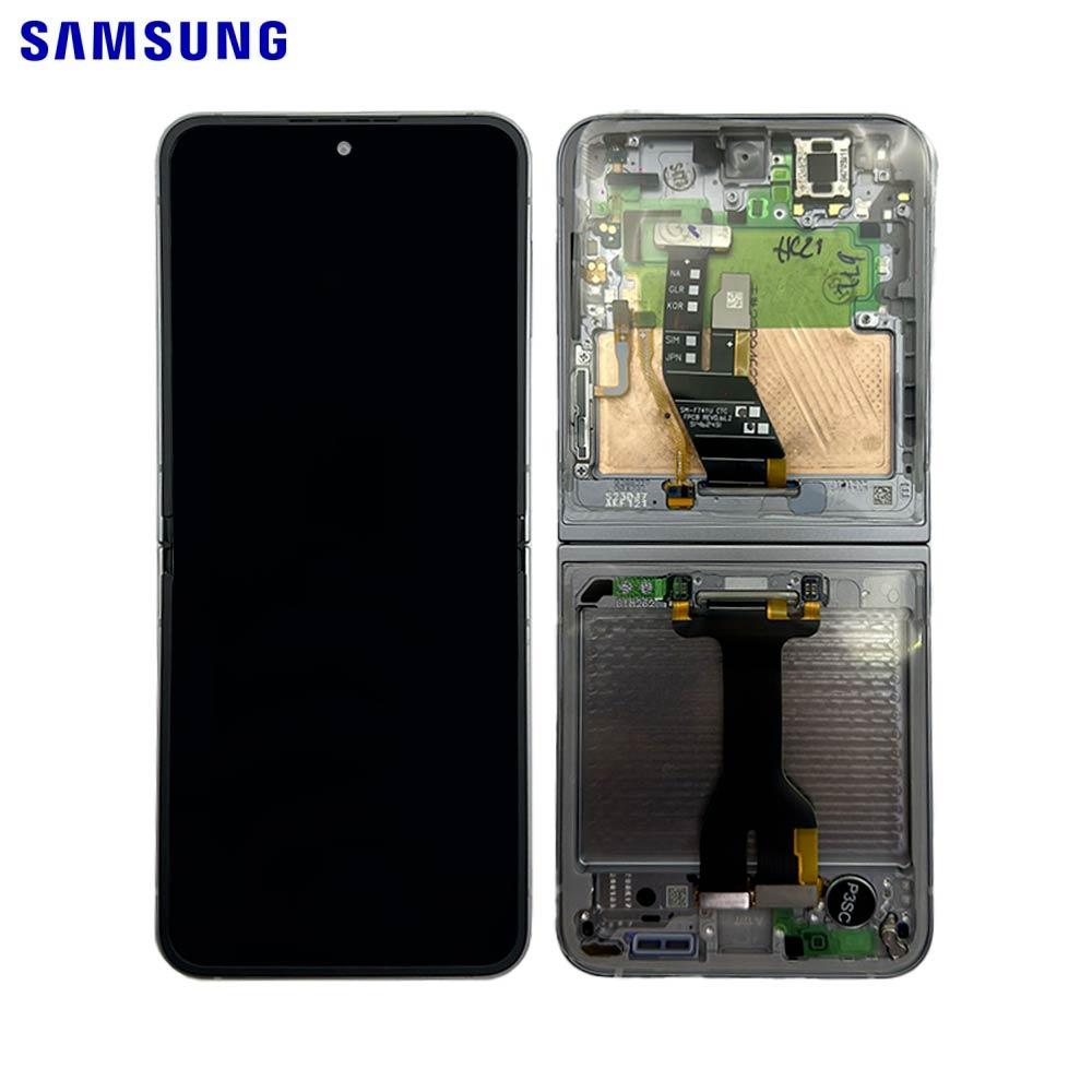 Écran complet Galaxy Z Flip 6 5G – Gris – Original Samsung (Service Pack)