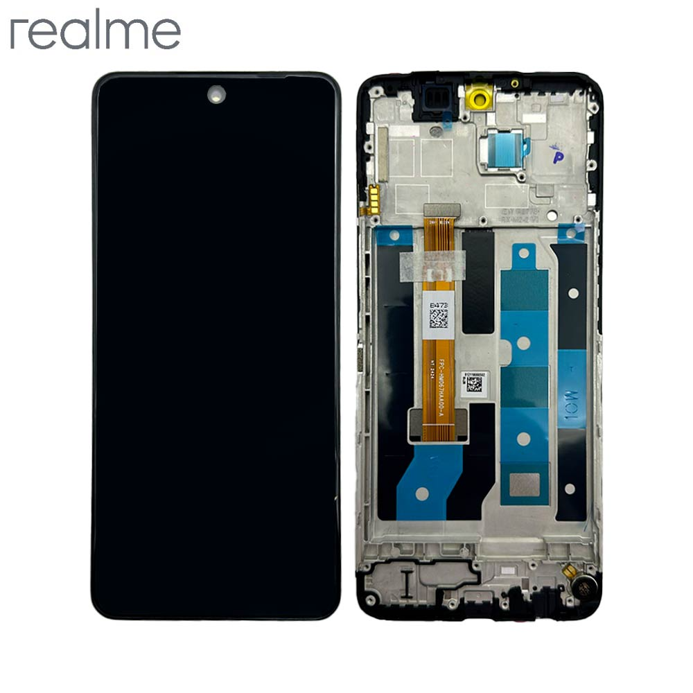 Écran complet Realme 12x 5G – Noir brillant – Original