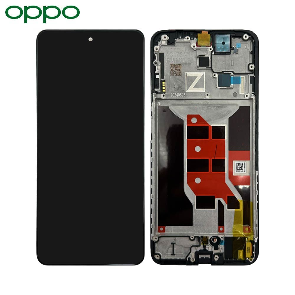 Écran complet OPPO Reno12 FS 5G / Reno12 F 5G (CPH2637) – Noir – Original