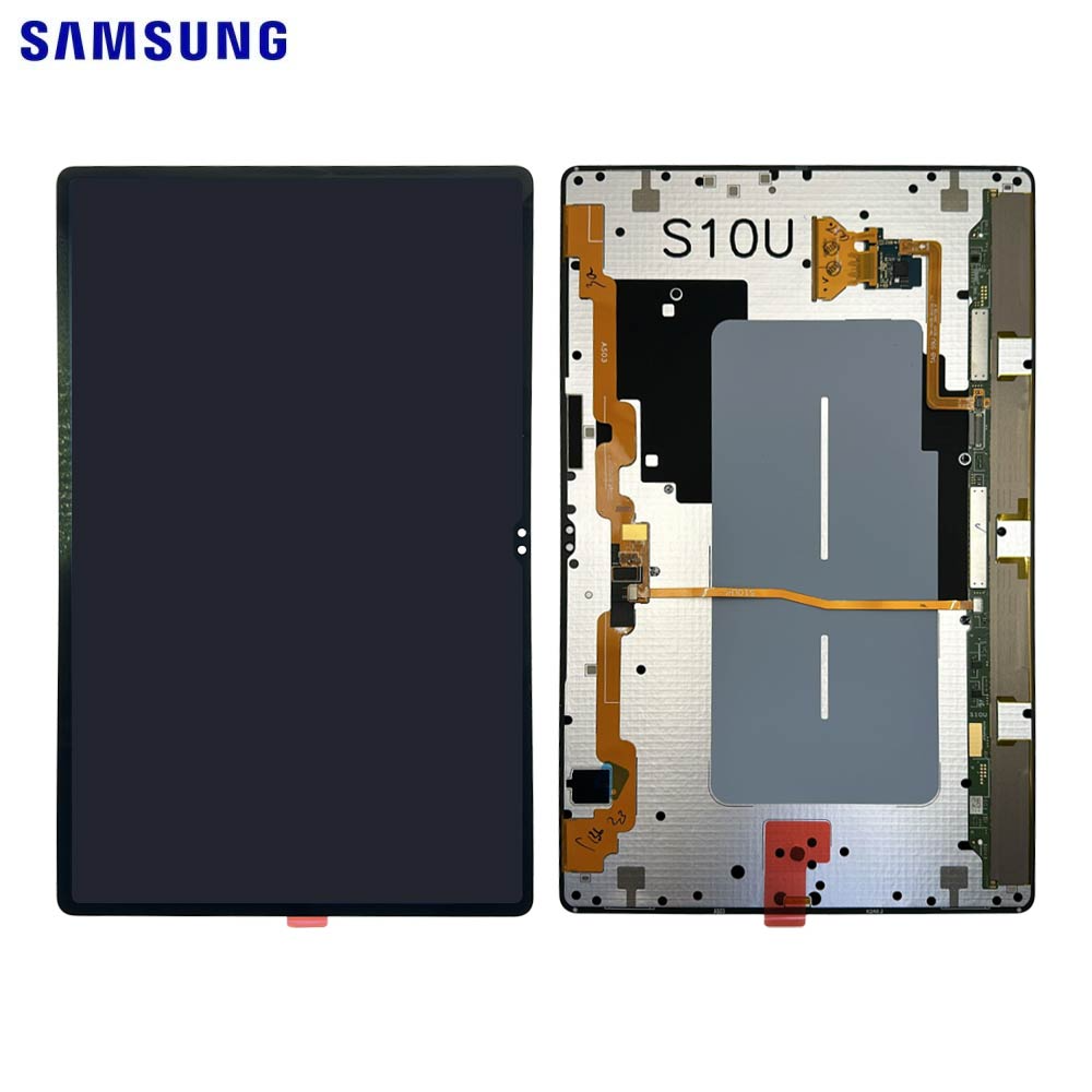 Écran complet Galaxy Tab S10 Ultra Wi-Fi / Galaxy Tab S10 Ultra 5G – Noir – Original Samsung (Service Pack)