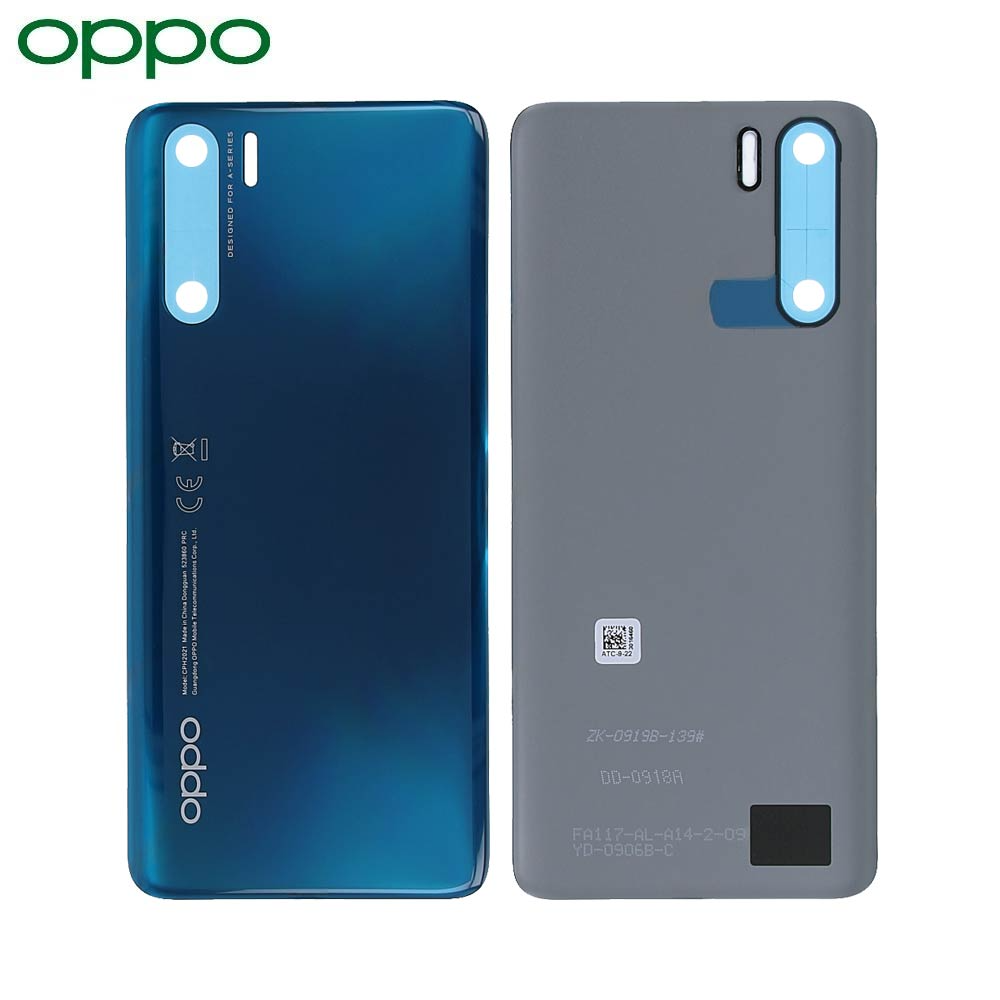 Vitre arrière OPPO A91 – Bleu – Original