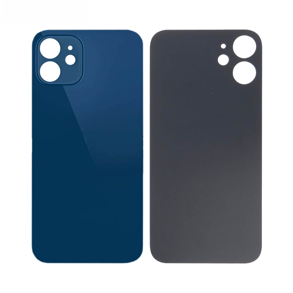 Vitre arrière iPhone 12 Mini – Bleu