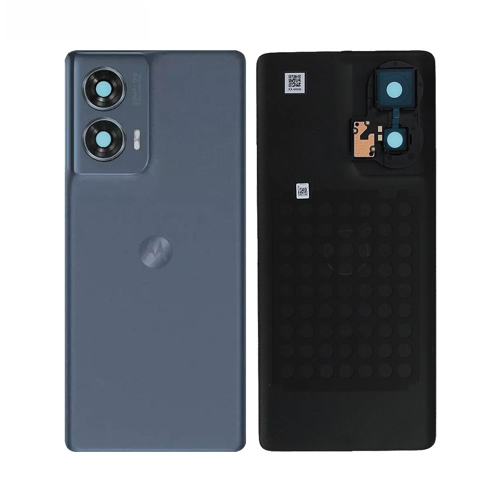 Vitre arrière Motorola Edge 50 Fusion – Bleu forêt – Compatible Premium