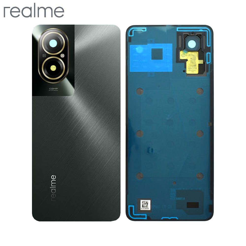 Vitre arrière Realme C67 4G – Noir roche – Original
