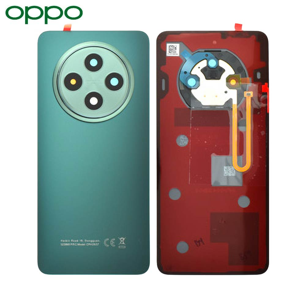 Vitre arrière OPPO Reno12 FS 5G / Reno12 F 5G (CPH2637) – Noir et vert – Original