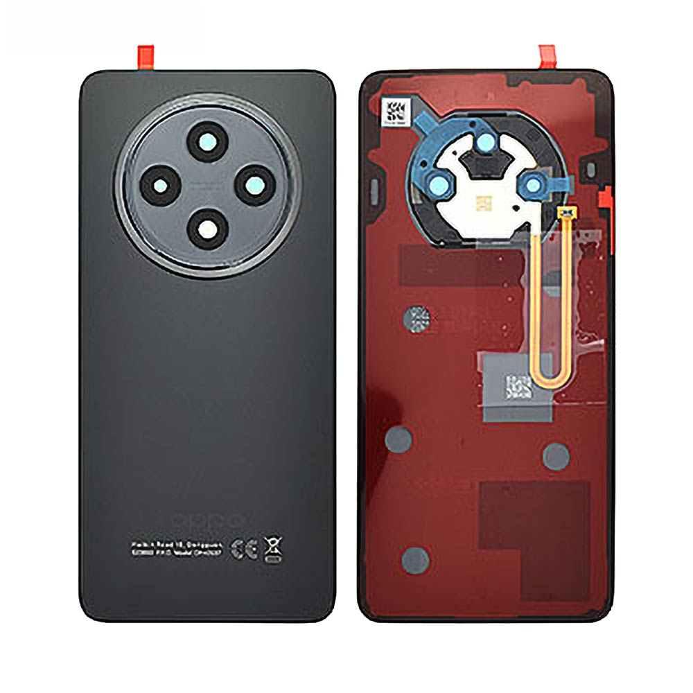 Vitre arrière OPPO Reno12 FS 4G / Reno12 F (CPH2687) – Gris mat – Compatible Premium