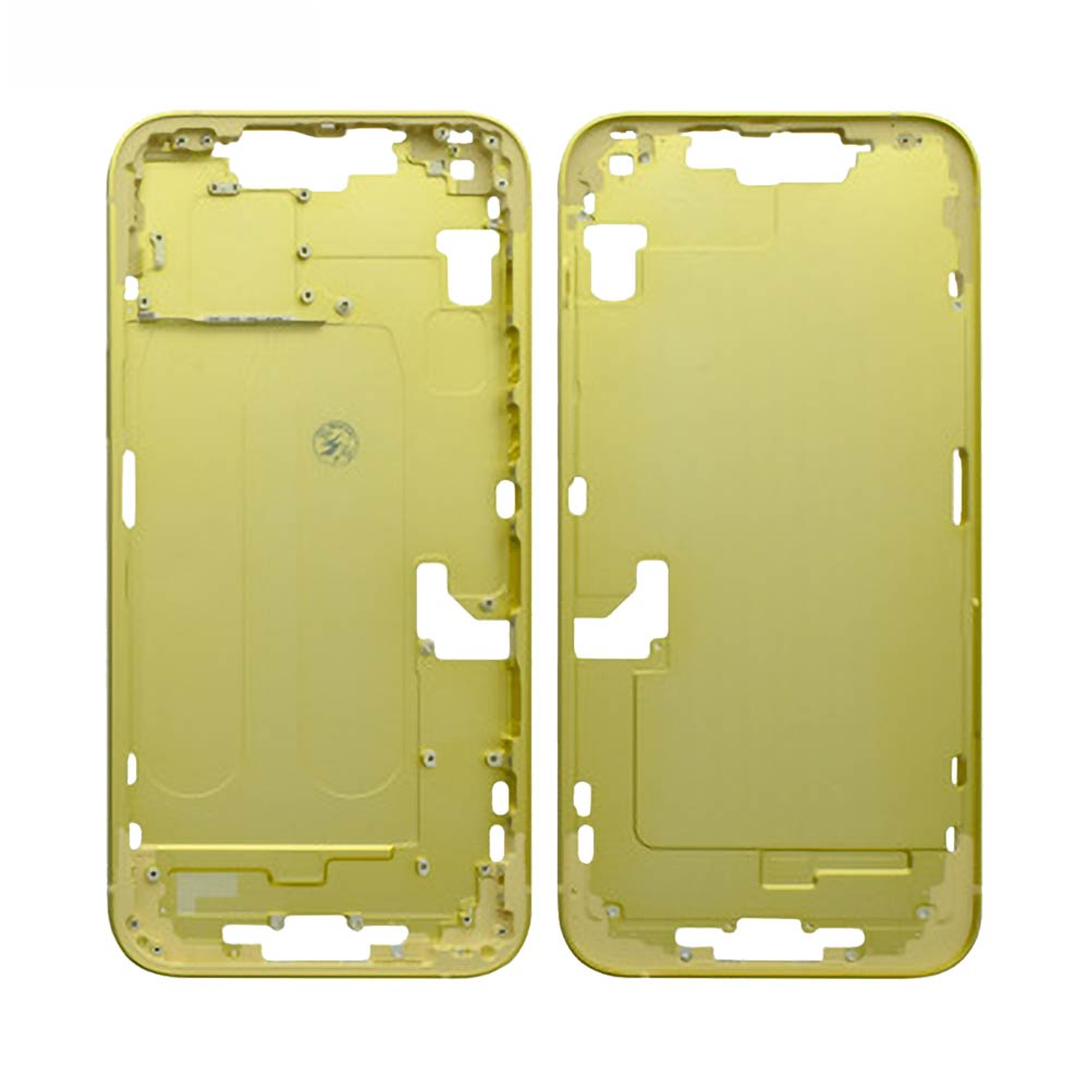 Châssis nu iPhone 14 Plus – Jaune – Compatible Premium