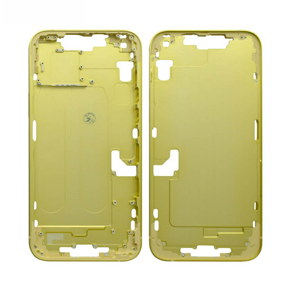 Châssis nu iPhone 14 Plus – Jaune – Compatible Premium