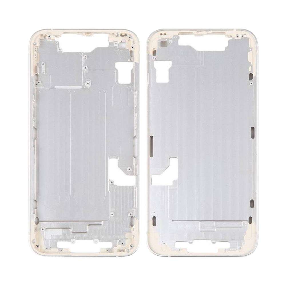 Châssis complet iPhone 14 – (Without Part) Lumière Stellaire – Premium