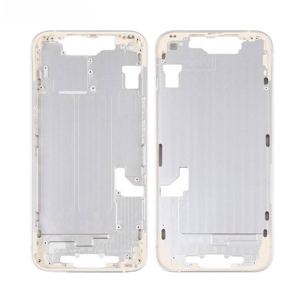 Châssis nu iPhone 14 – Lumière Stellaire – Compatible Premium