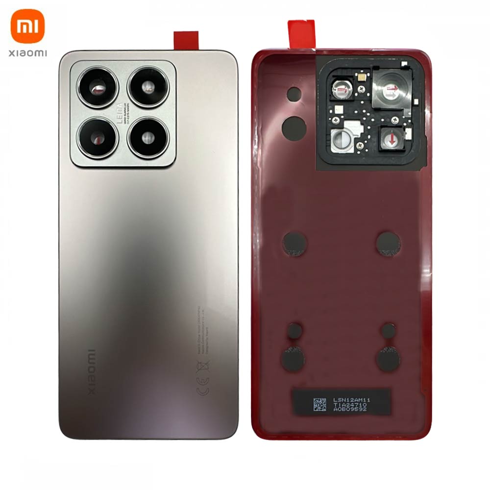 Vitre arrière Xiaomi 14T – Titane gris – Original