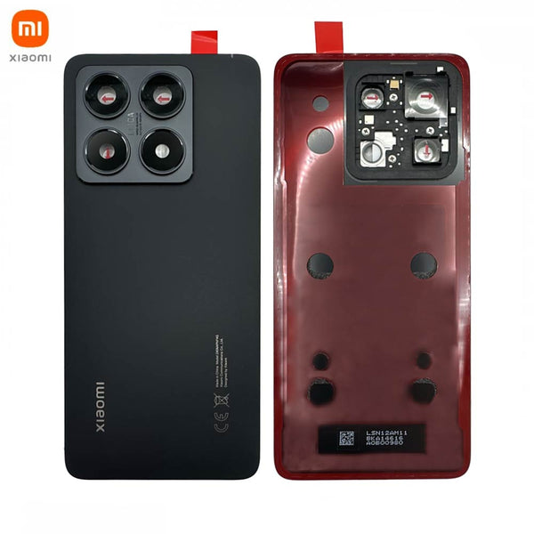 Vitre arrière Xiaomi 14T – Titane noir – Original