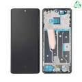 Écran complet avec châssis Realme 11 Pro – Vert oasis – Original démonté