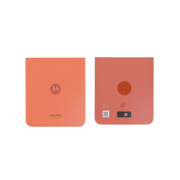 Vitre arrière Motorola Razr 50 – Orange – Original Motorola (Service Pack)