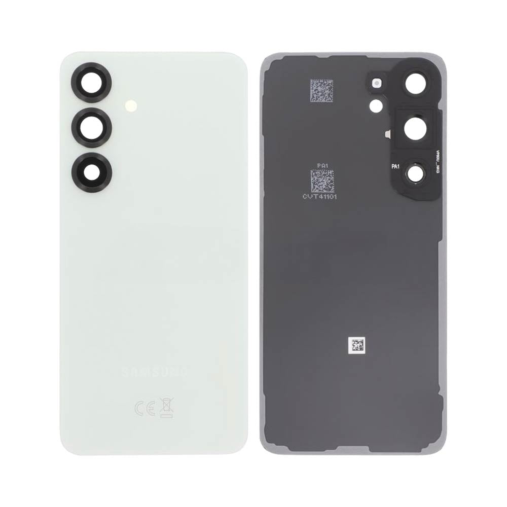 Vitre arrière Galaxy S25 – Vert d'eau – Compatible Premium