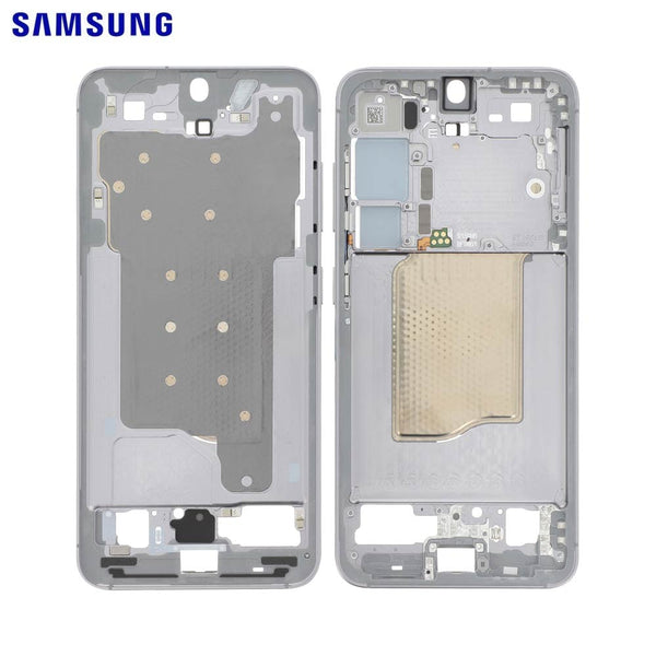 Châssis équipé Galaxy S25 – Gris – Original Samsung (Service Pack)