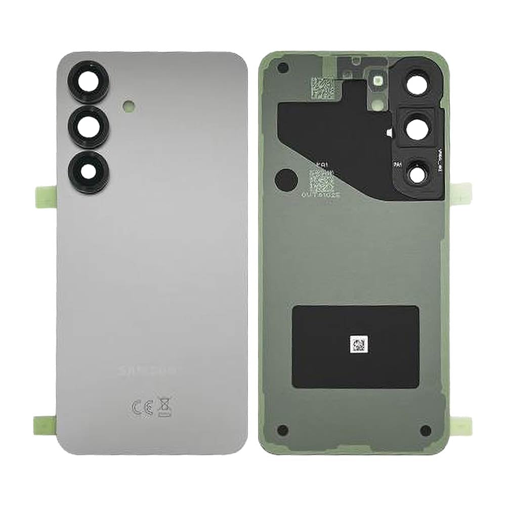 Vitre arrière Galaxy S25 – Gris – Compatible Premium