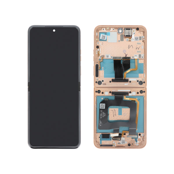 Écran complet Motorola Razr 50 5G – Rose – Original Motorola (Service Pack)