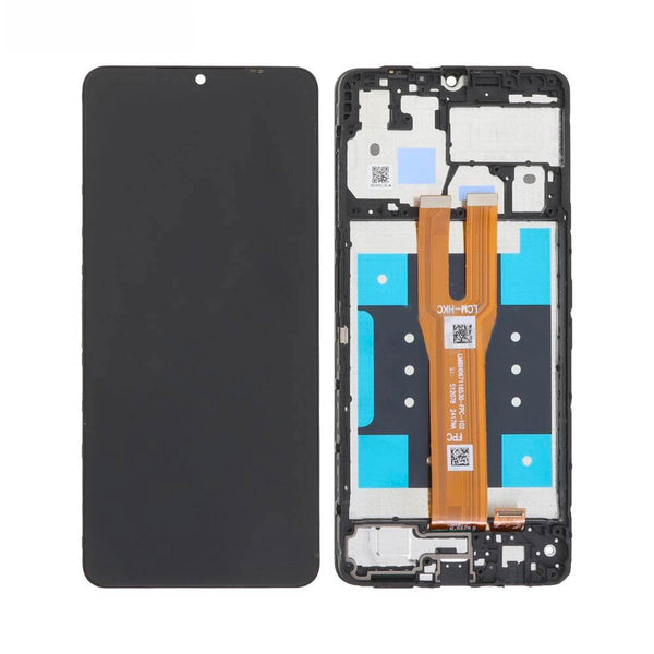 Écran complet avec châssis Galaxy A06 – Noir – Qualité d'origine