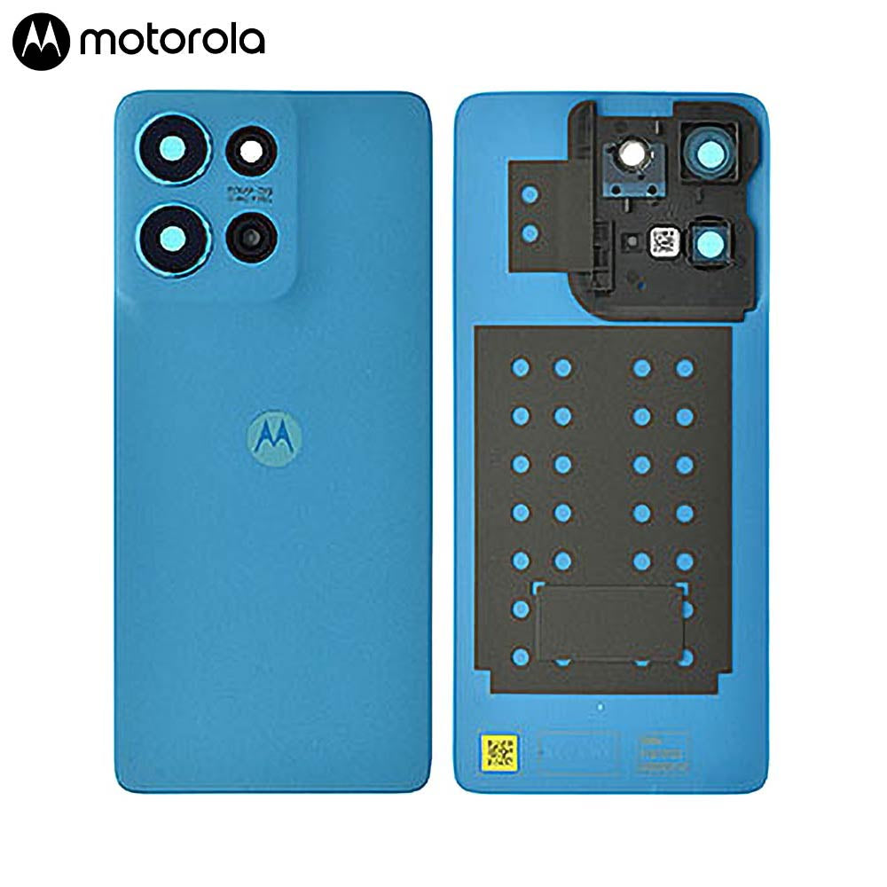 Vitre arrière Motorola Moto G75 5G – Bleu aquatique – Original