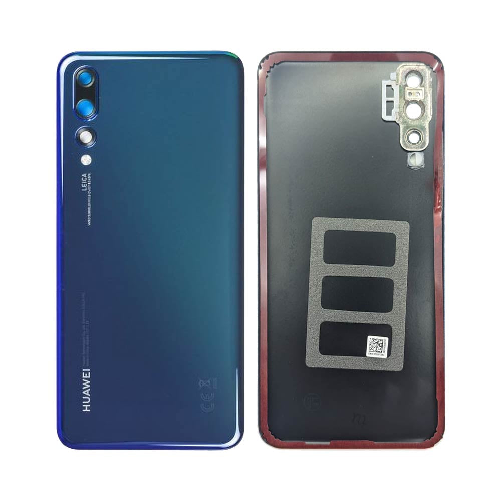 Vitre arrière Huawei P20 Pro – Bleu – Compatible Premium