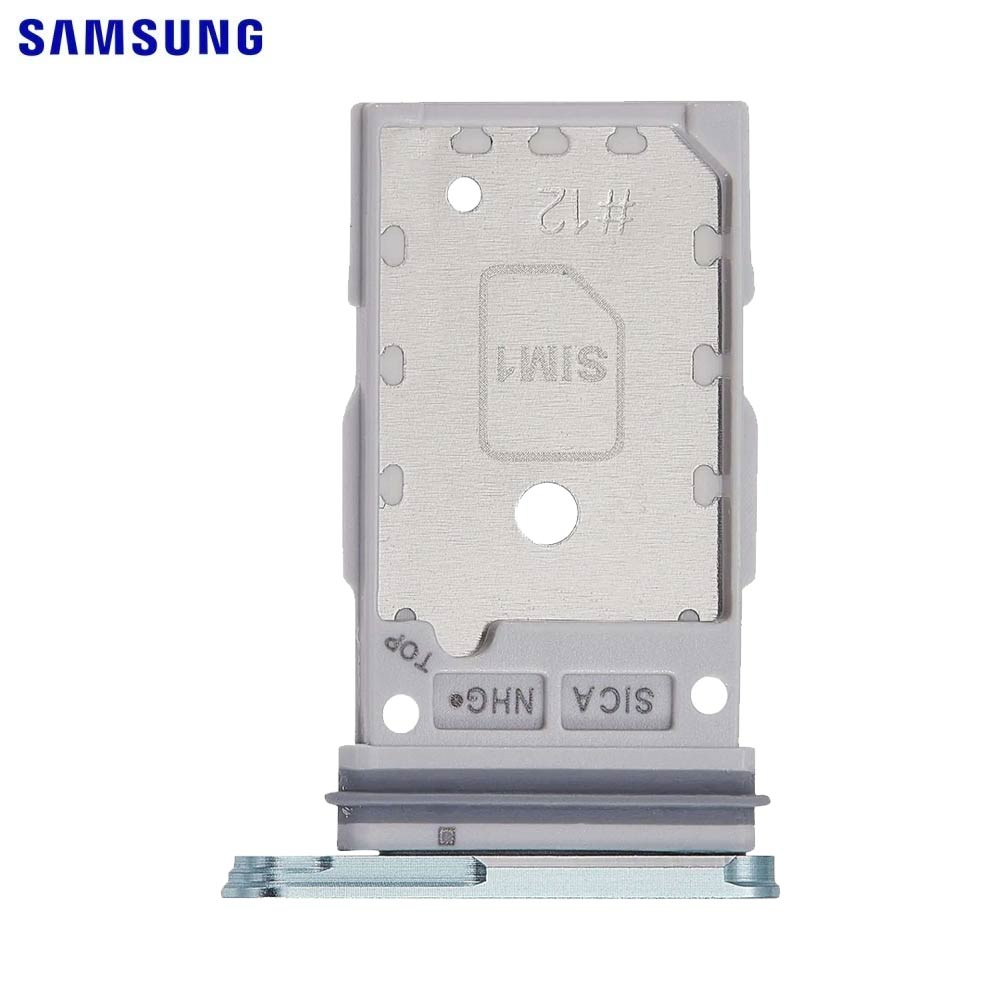 Tiroir SIM Galaxy S25 / Galaxy S25 Plus – Vert d'eau – Original Samsung (Service Pack)