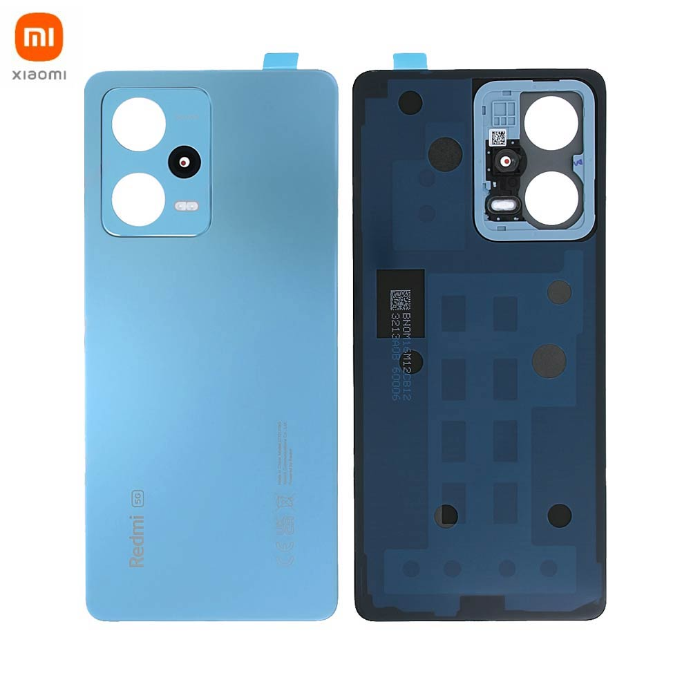 Vitre arrière Xiaomi Redmi Note 12 Pro 5G – Bleu ciel – Original