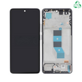 Écran complet avec châssis Xiaomi Redmi Note 14 5G – Noir – Original démonté