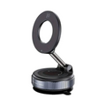 Support Smartphone Magnétique avec Fixation Ventouse Noir