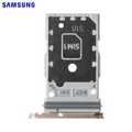 Tiroir SIM Galaxy S25 / Galaxy S25 Plus – Rose or – Original Samsung (Service Pack)