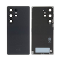 Vitre arrière Galaxy S25 Ultra – Titane noir – Compatible Premium