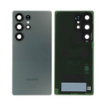 Vitre arrière Galaxy S25 Ultra – Titane vert – Compatible Premium