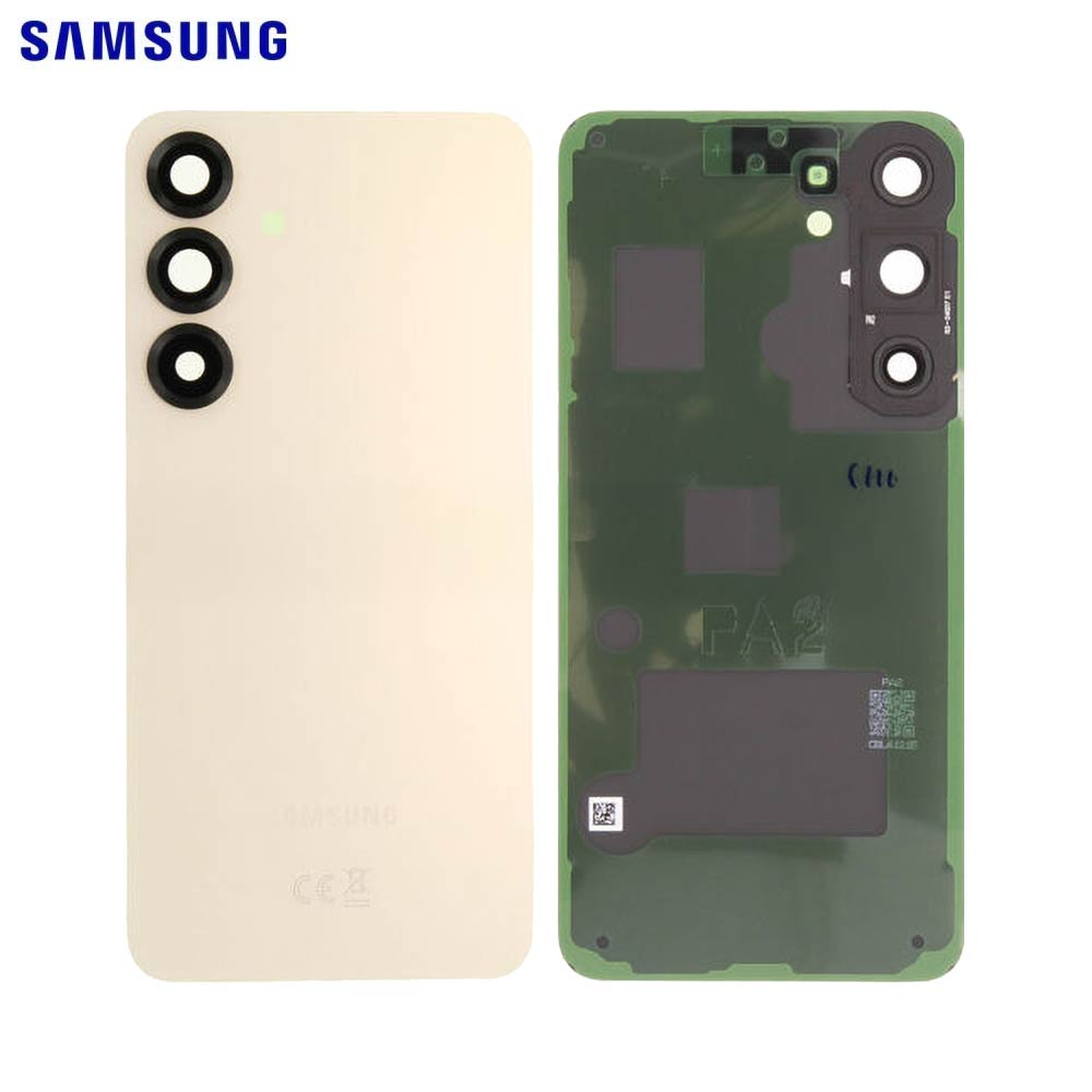 Vitre arrière Galaxy S25 Plus – Rose or – Original Samsung (Service Pack)
