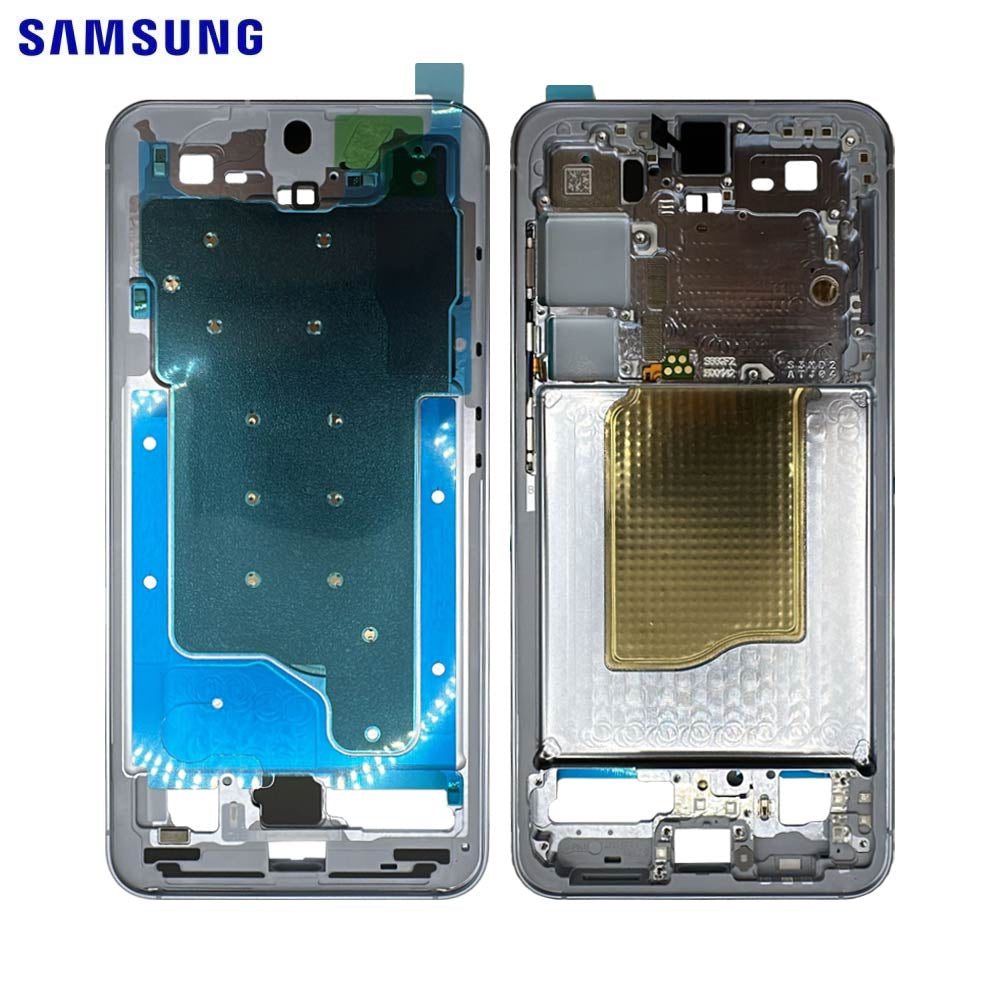 Châssis équipé Galaxy S25 – Bleu clair – Original Samsung (Service Pack)