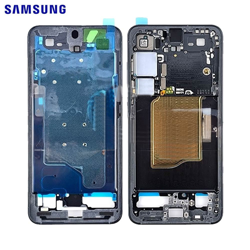 Châssis équipé Galaxy S25 – Noir absolu – Original Samsung (Service Pack)