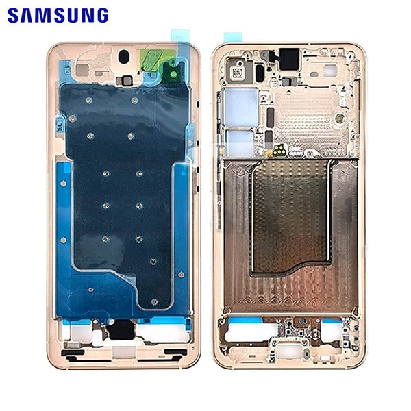 Châssis équipé Galaxy S25 – Rose or – Original Samsung (Service Pack)