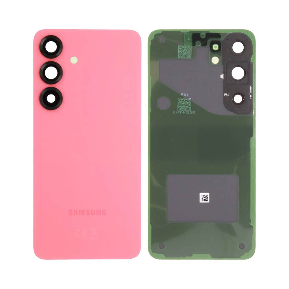 Vitre arrière Galaxy S25 – Corail – Compatible Premium