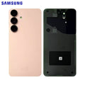Vitre arrière Galaxy S25 – Rose or – Original Samsung (Service Pack)
