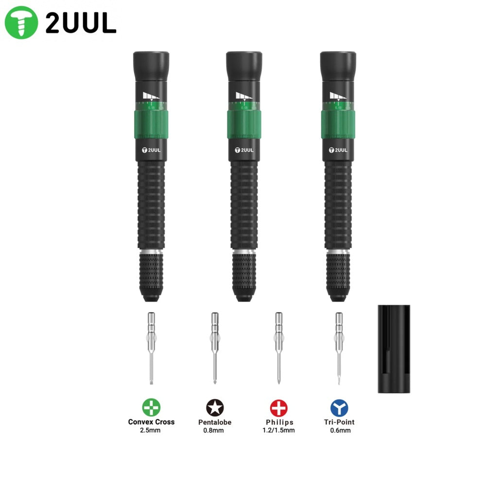 Kit Tournevis de Précision 2UUL SD20 KAKA Dynamométrique (x3)