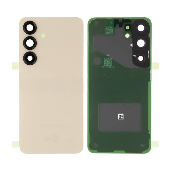 Vitre arrière Galaxy S25 – Rose or – Compatible Premium