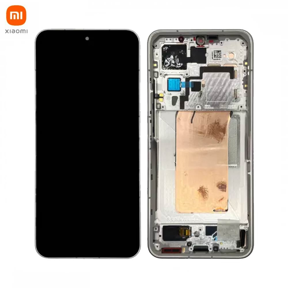 Écran complet Xiaomi 15 5G – Blanc – Original