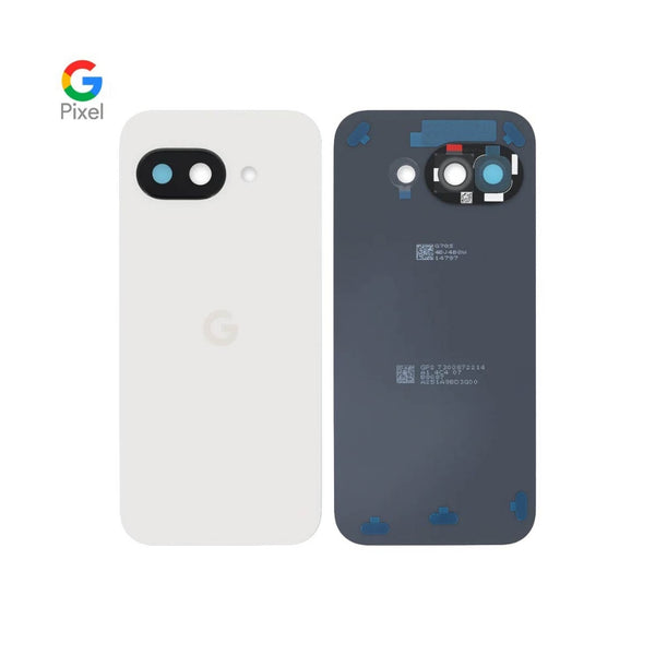 Vitre arrière Pixel 9a – Blanc porcelaine – Original
