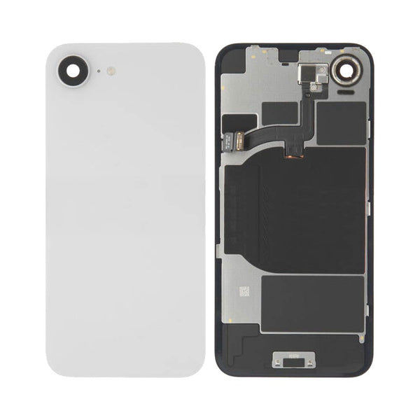 Vitre arrière iPhone 16e – Blanc – Compatible Premium