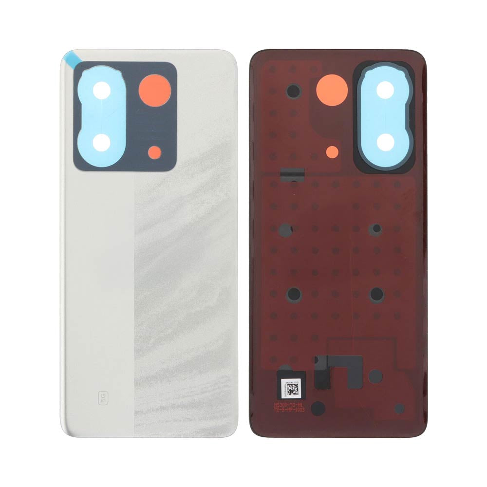 Vitre arrière Xiaomi Poco M7 Pro 5G – Argent – Compatible Premium