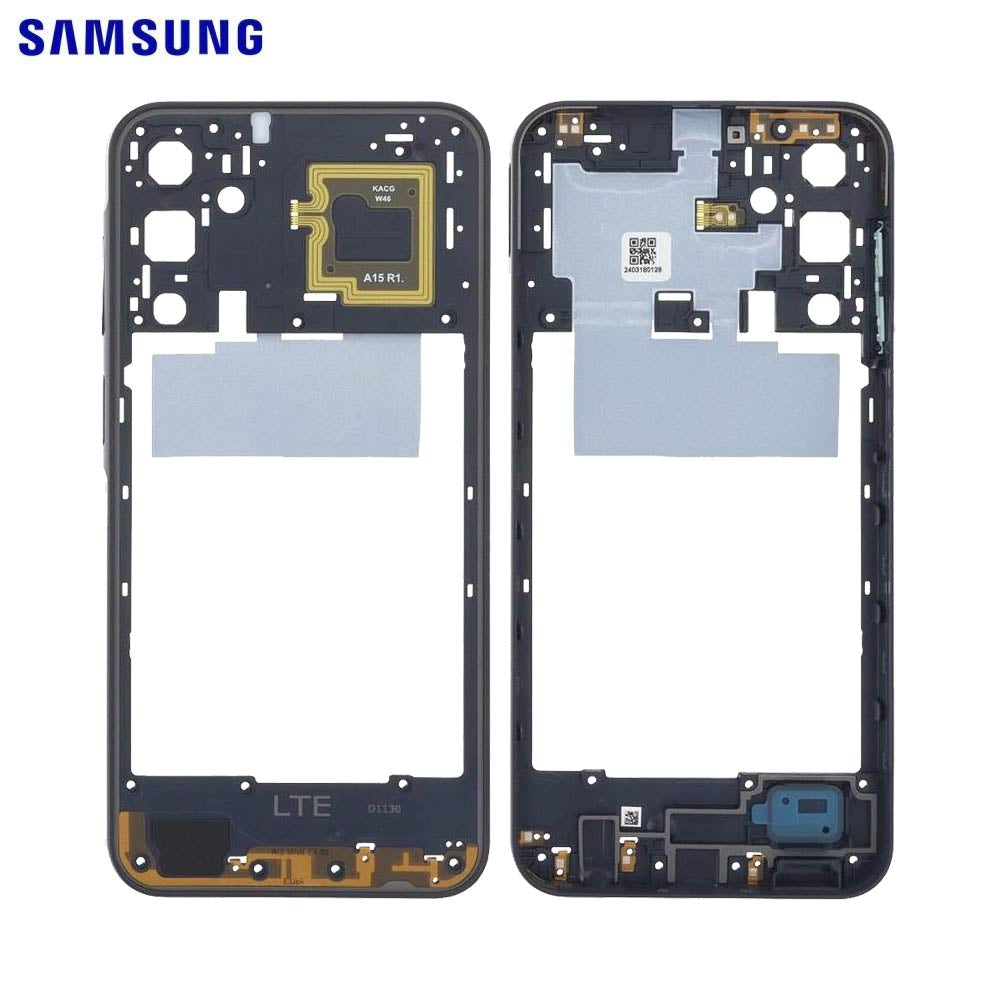 Châssis équipé Galaxy A15 4G – Noir – Original Samsung (Service Pack)
