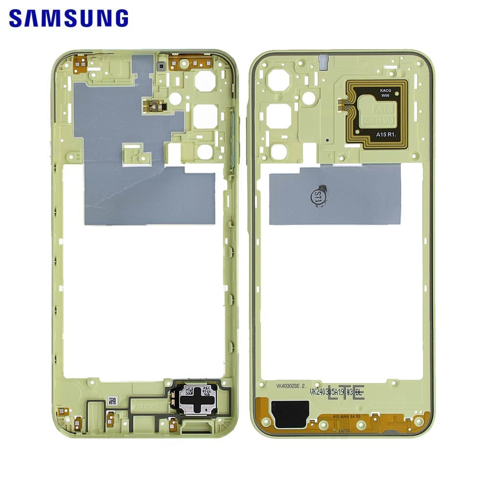Châssis équipé Galaxy A15 4G – Vert citron – Original Samsung (Service Pack)