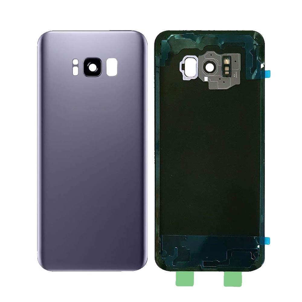 Vitre arrière Galaxy S8 Plus – Orchidée – Compatible Premium