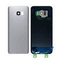 Vitre arrière Galaxy S8 Plus – Argent – Compatible Premium